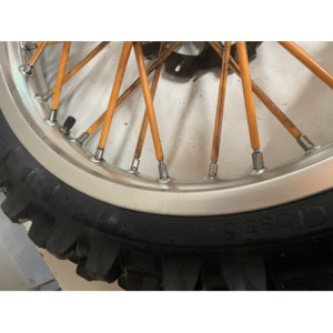 roue arrière ktm 125/250/450 sx/exc 2000 2012