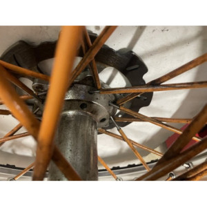 roue arrière ktm 125/250/450 sx/exc 2000 2012