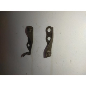 support plaque frontale yz 125 1981