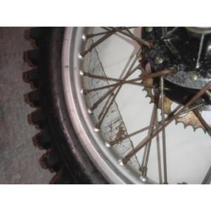 roue arrière yz 125 1980 1981 yz 100 1982 1983 it 175 1981 1983