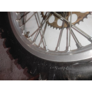 roue arrière rm 125 1986