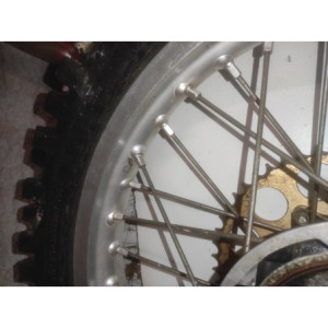 roue arrière rm 125 1986