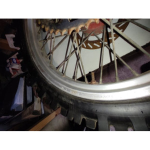 roue arrière ktm 125 mx 125 1990 1991