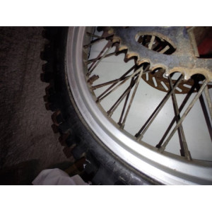 roue arrière ktm 125 mx 125 1990 1991