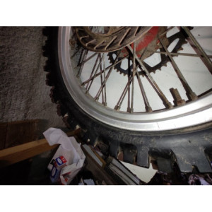 roue arrière ktm 125 mx 125 1990 1991