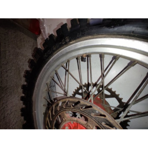 roue arrière ktm 125 mx 125 1990 1991