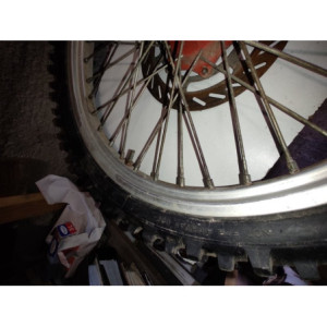roue avant ktm 125 mx 1990 1991