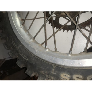 roue arrière husqvarna cr 125 1977