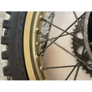 roue arrière kx 125 1982