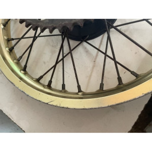 roue arrière rm 125 1985