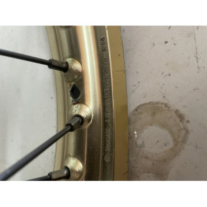 roue arrière rm 125 1985