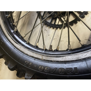 roue arrière husqvarna cr/wr 125 2011