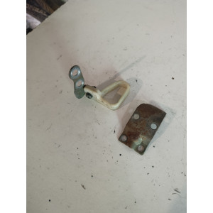 platine/guide durite  frein avant yz 125/250 1993 1994