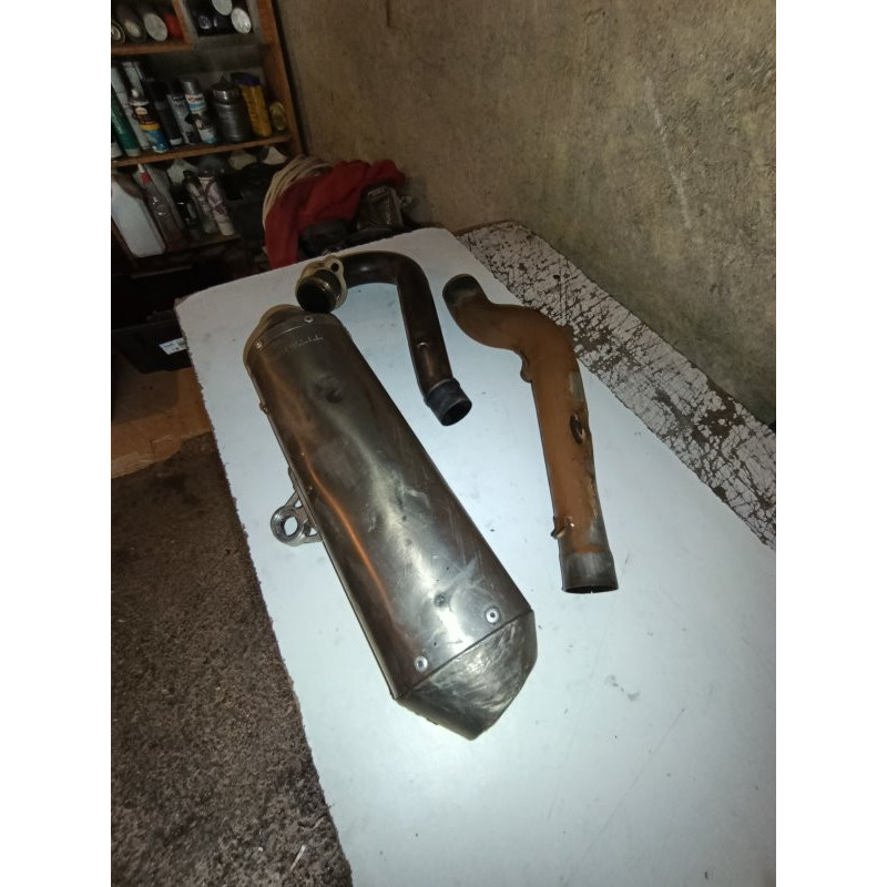 ligne échappement crf 450 2002 2003 ligne échappement crf 450 2002 2003