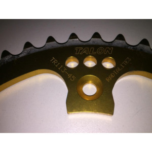 KP PIECES  couronne/pignon talon 45/13 Pièces occasion 2 temps